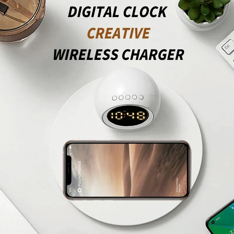 15W Rotatable Night Light Fast Charger Wheat