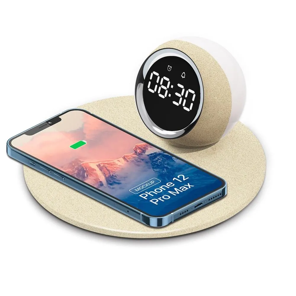 15W Rotatable Night Light Fast Charger Wheat