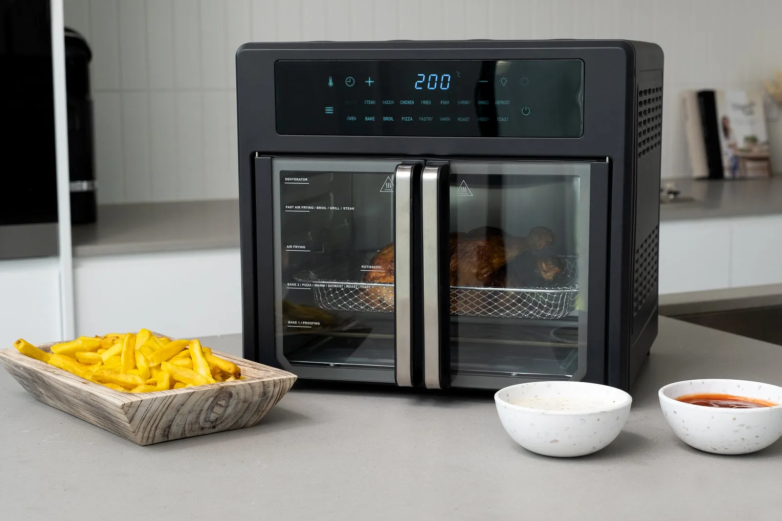 25L Air Fryer Convection Oven | 360° Cooking | French Doors | Large Capacity