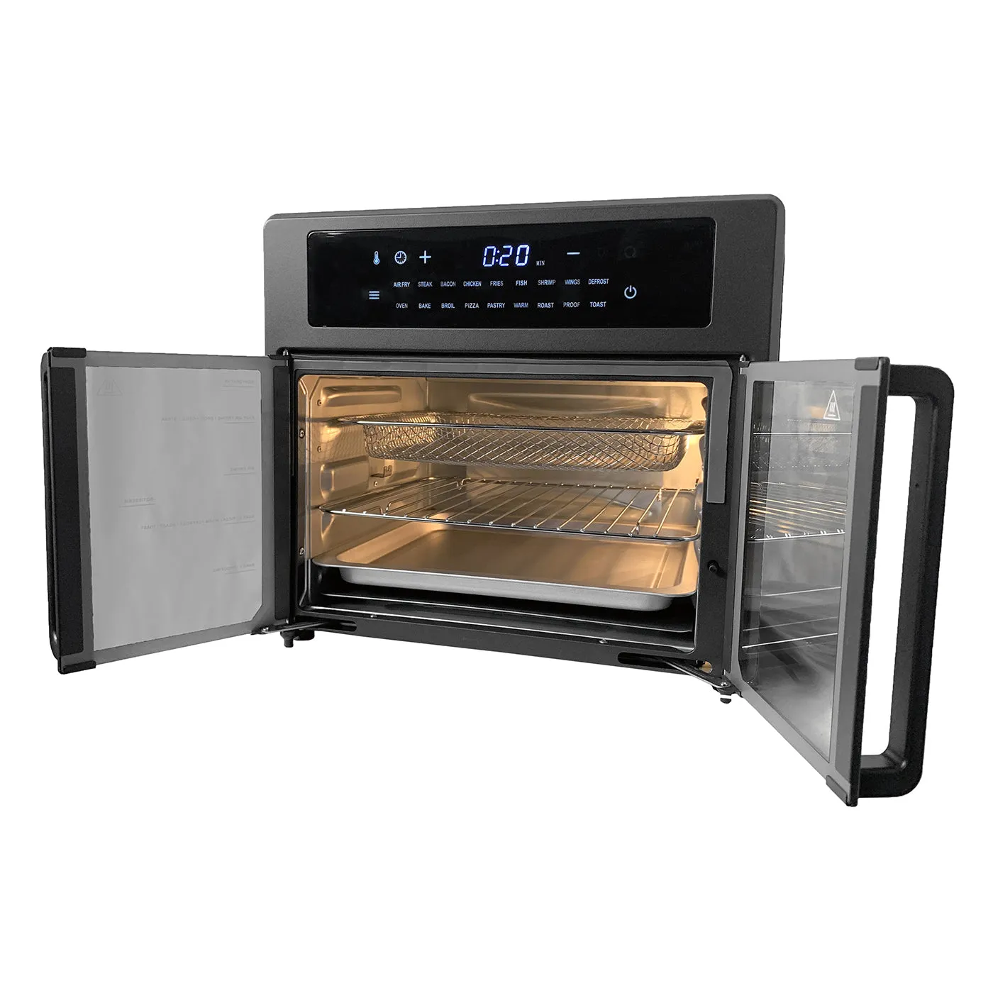 25L Air Fryer Convection Oven | 360° Cooking | French Doors | Large Capacity