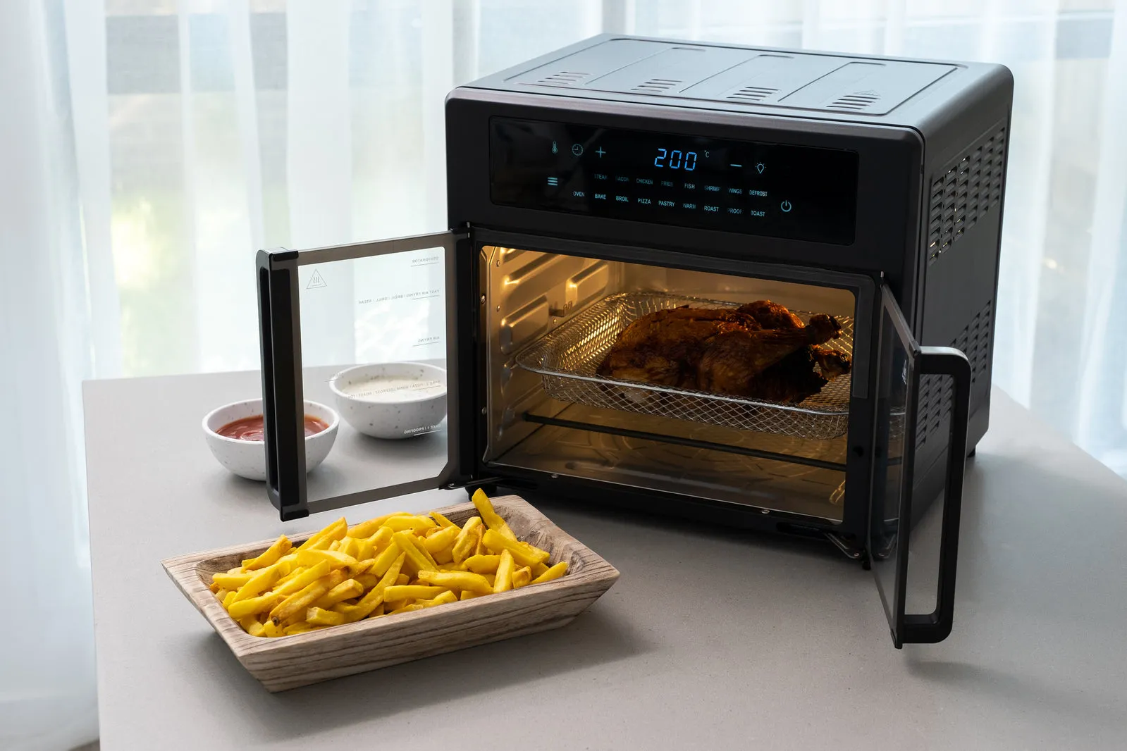 25L Air Fryer Convection Oven | 360° Cooking | French Doors | Large Capacity