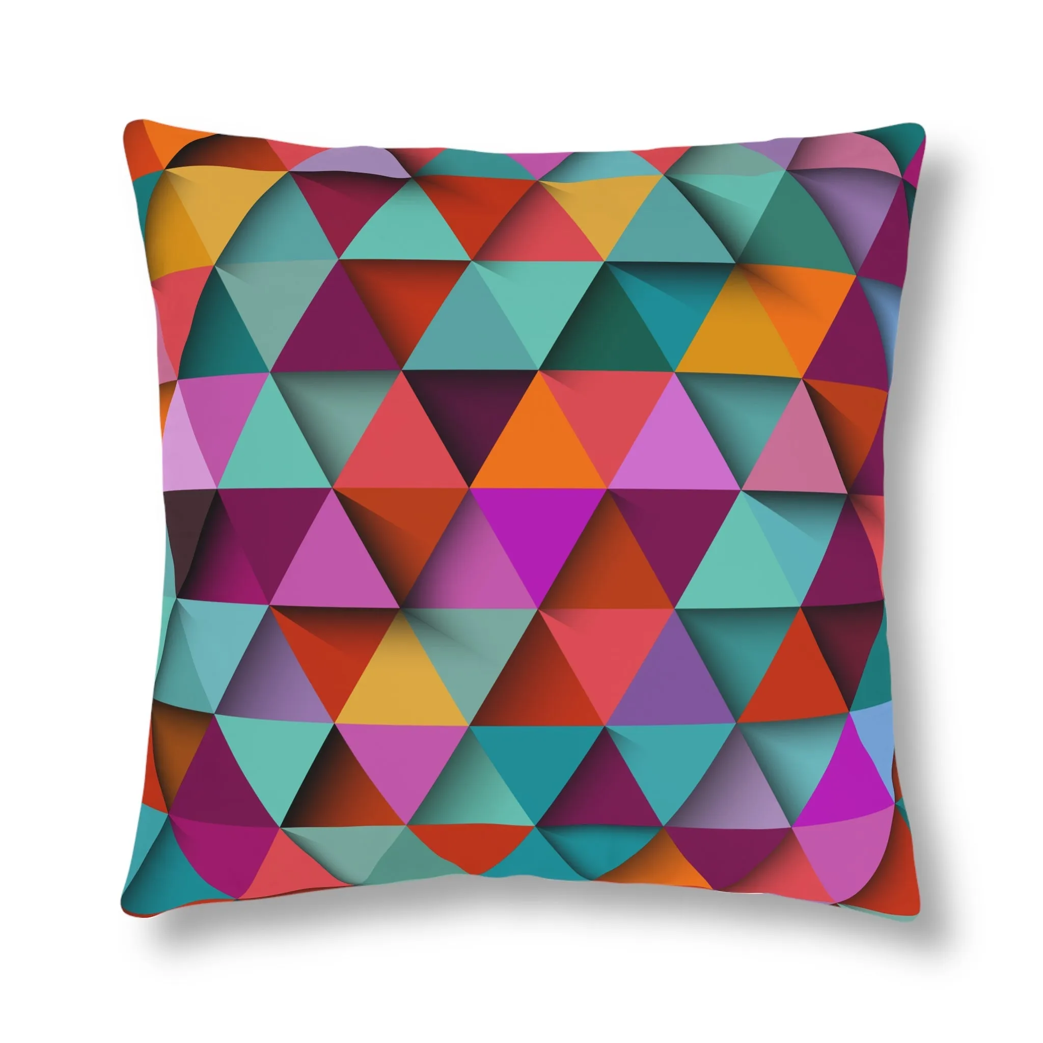 3D Triangles design Waterproof Pillows