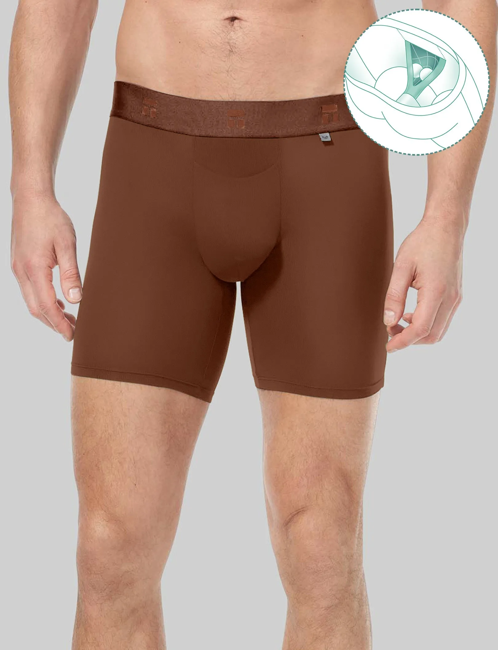 Air Hammock Pouch™ Mid-Length Boxer Brief 6"