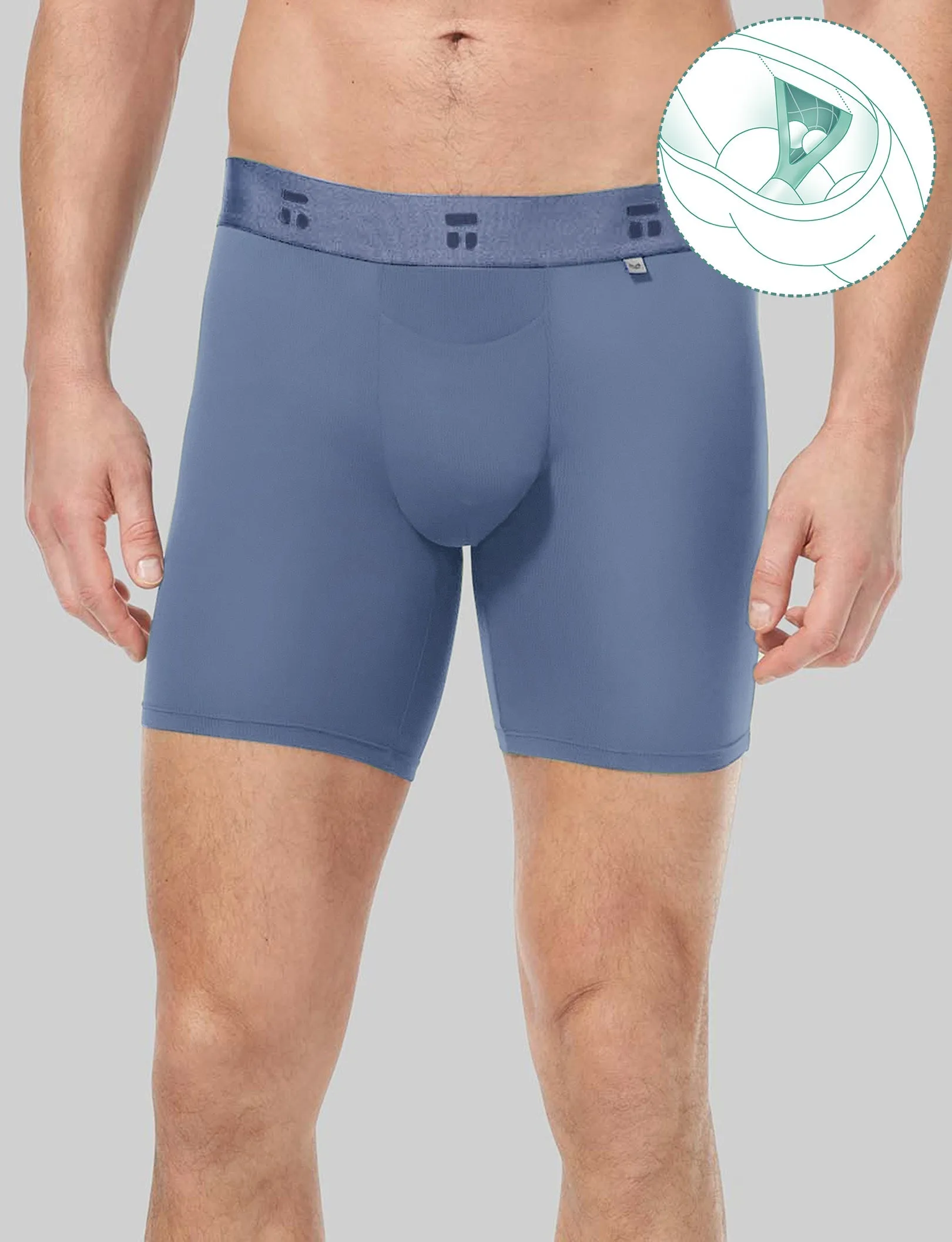 Air Hammock Pouch™ Mid-Length Boxer Brief 6"