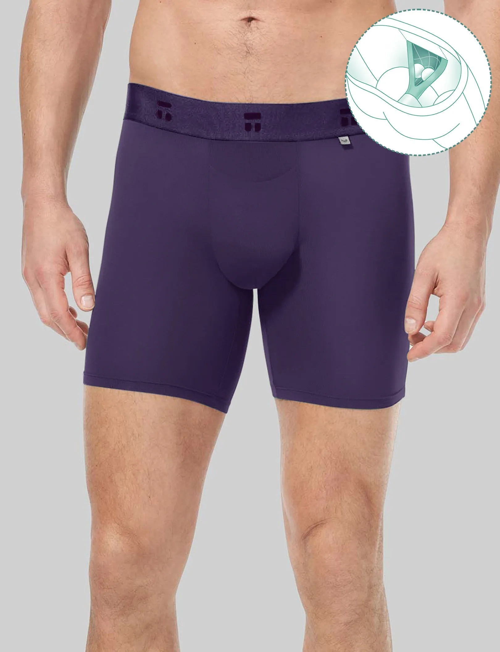 Air Hammock Pouch™ Mid-Length Boxer Brief 6"