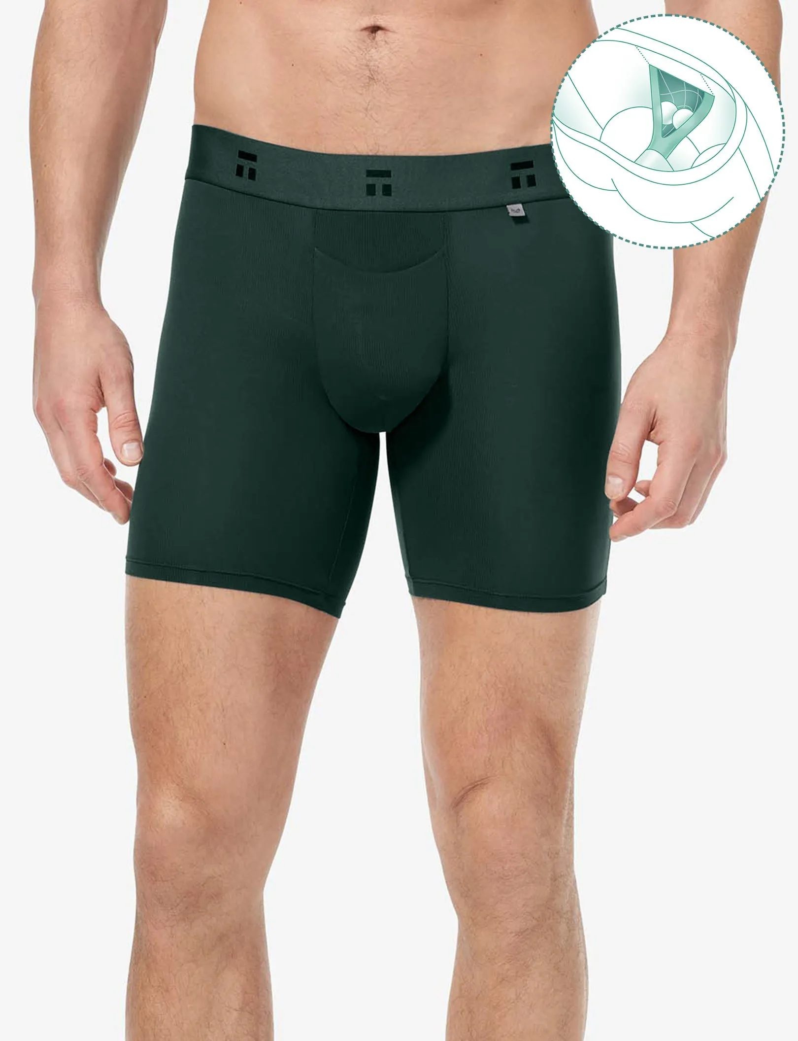 Air Hammock Pouch™ Mid-Length Boxer Brief 6"