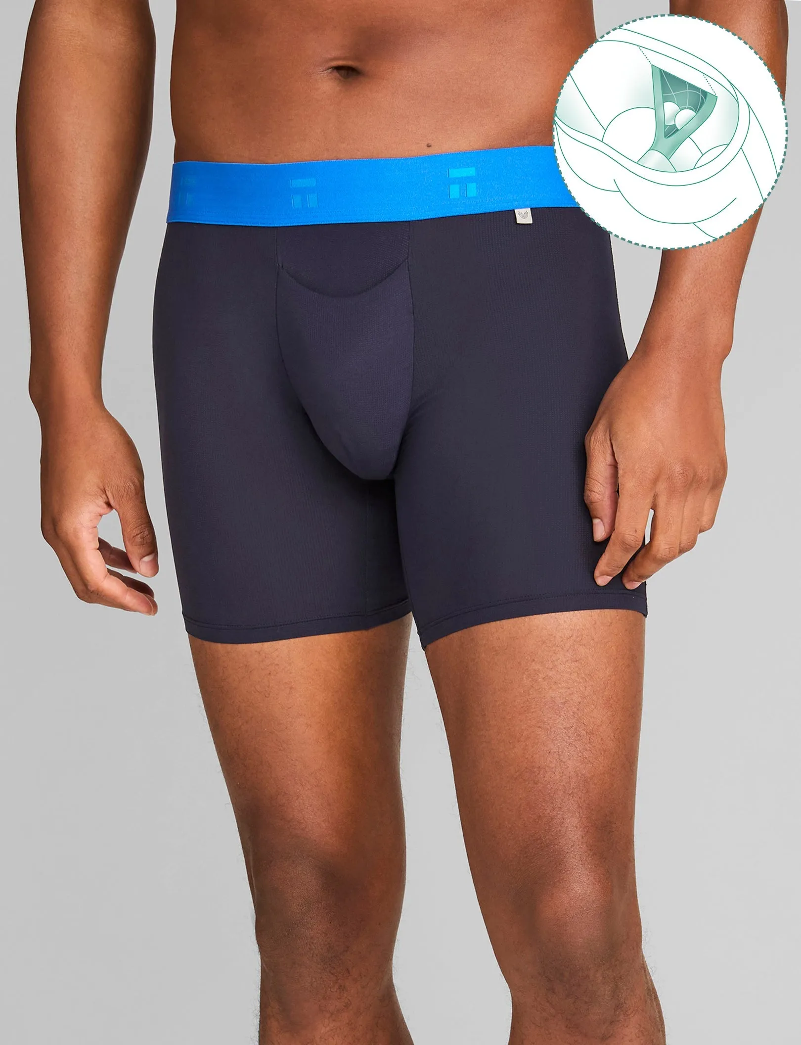 Air Hammock Pouch™ Mid-Length Boxer Brief 6"