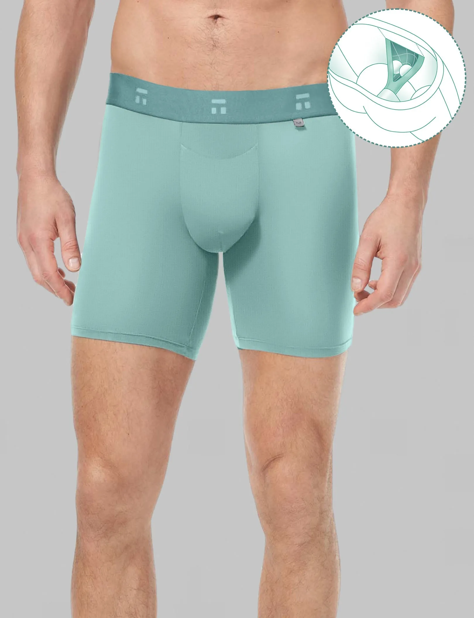 Air Hammock Pouch™ Mid-Length Boxer Brief 6"