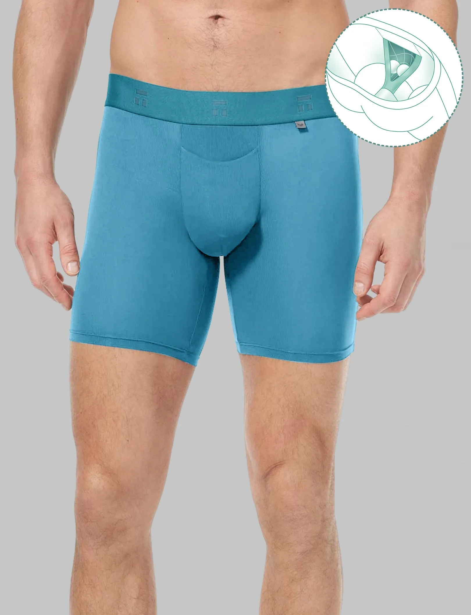 Air Hammock Pouch™ Mid-Length Boxer Brief 6"