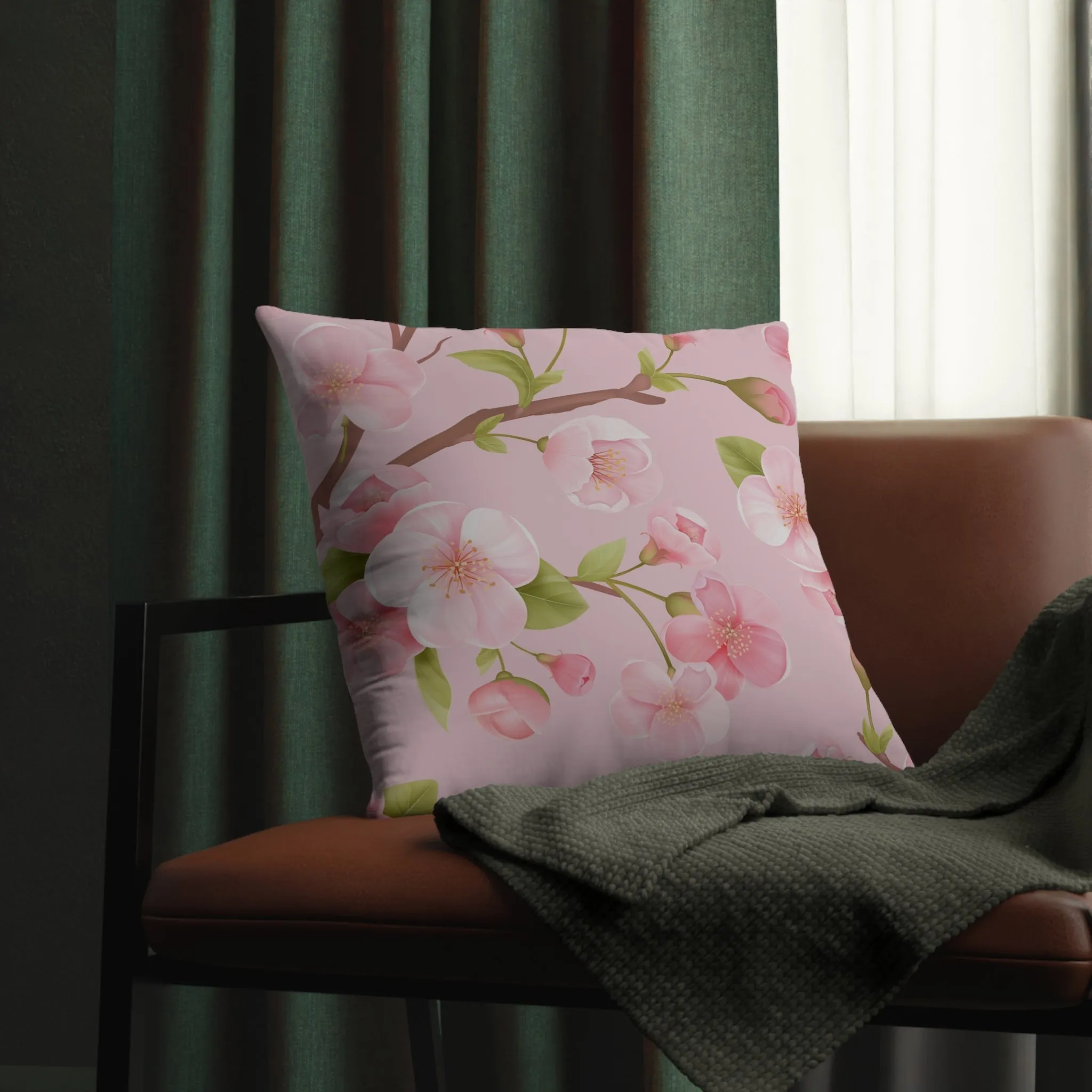 Almond Tree Waterproof Pillows