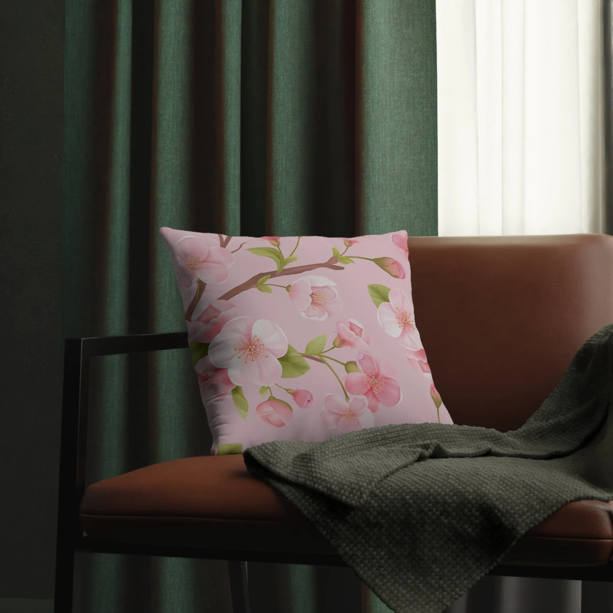 Almond Tree Waterproof Pillows