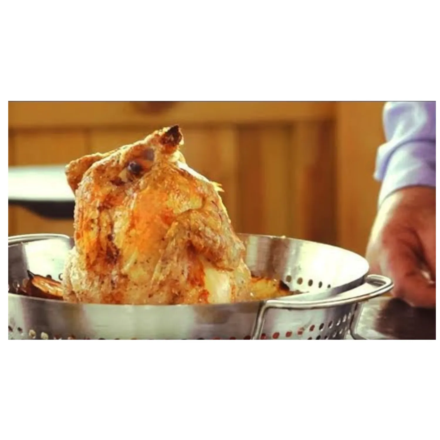 BeefEater BBQ Poultry Roaster with Vegetable Tray