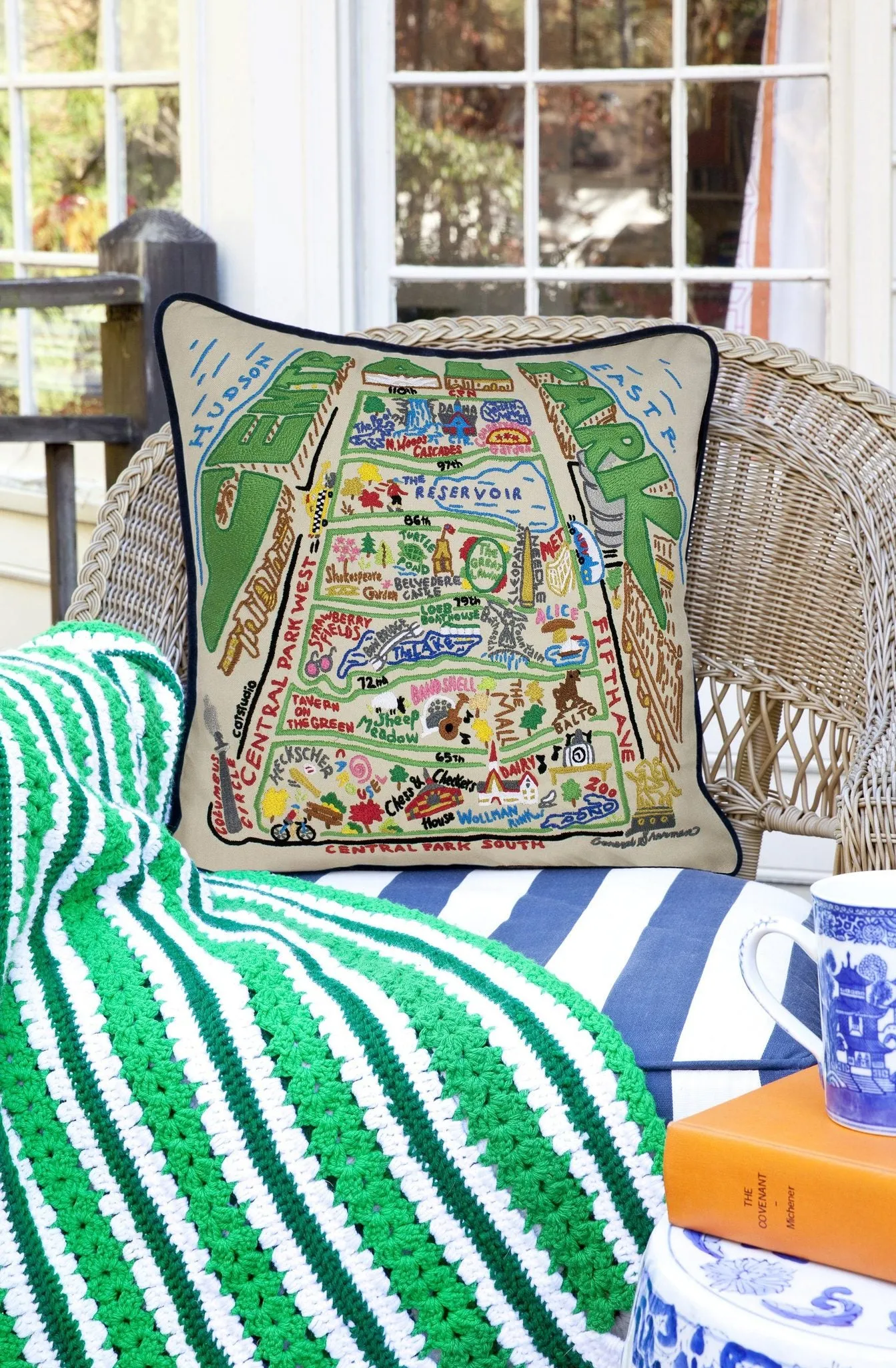 CENTRAL PARK PILLOW BY CATSTUDIO