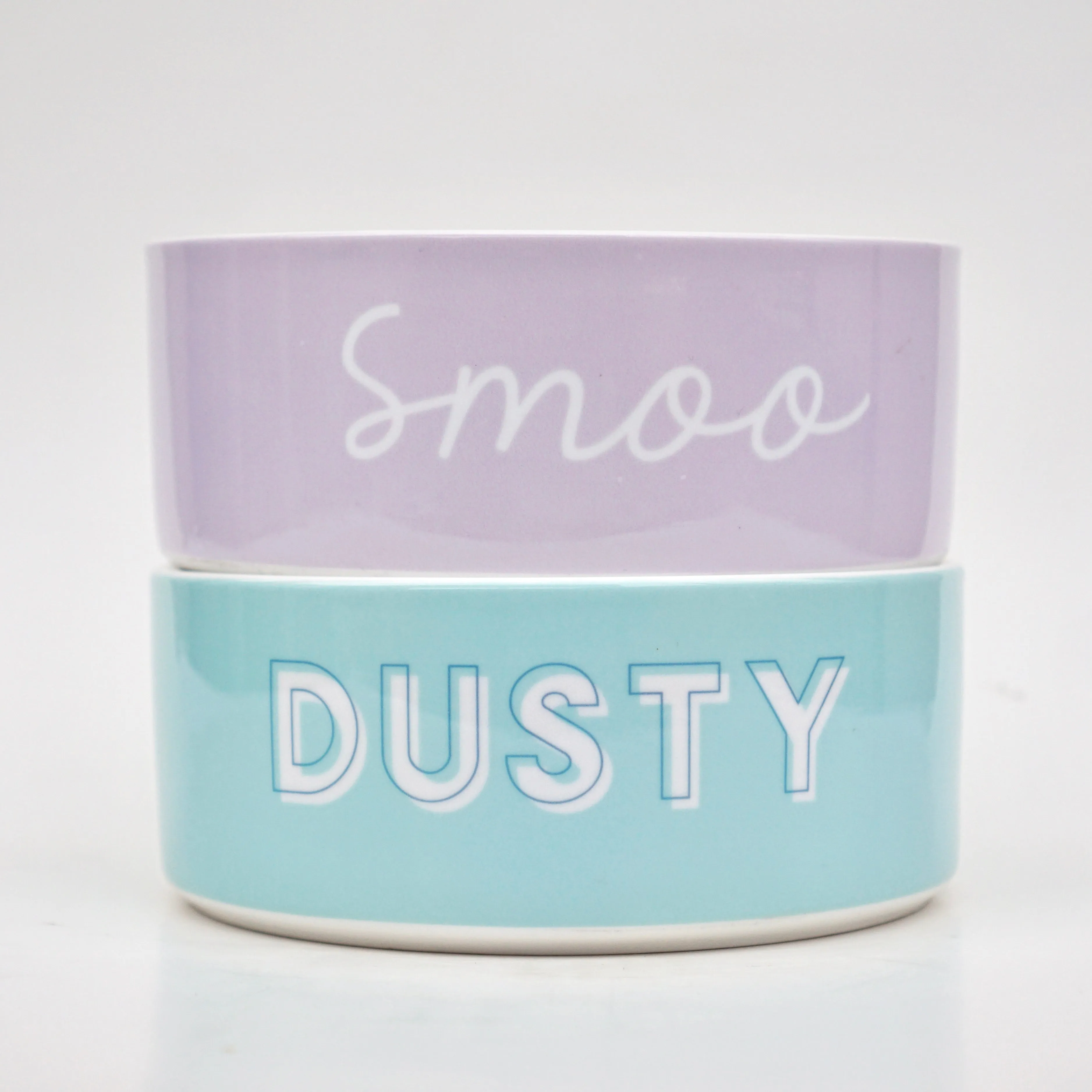 Custom Solid Color Dog Bowl