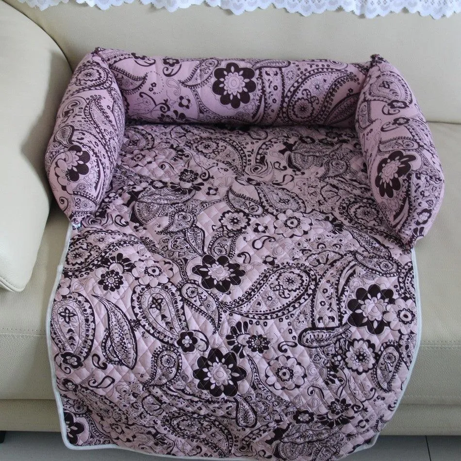 Cute Extremely Comfortable Warm Cotton Pet Sofa Mat