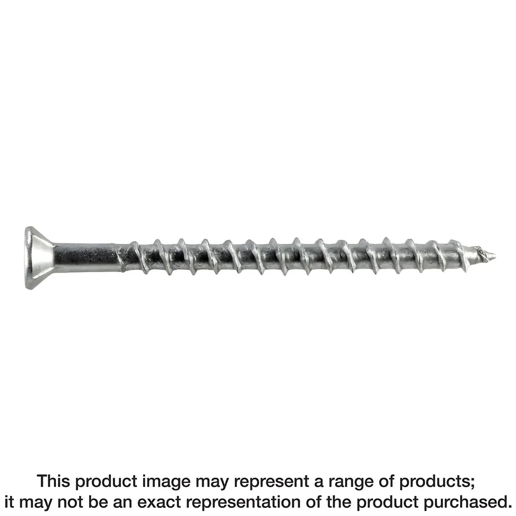 Deck-Drive DWP WOOD SS Screw - #10 x 1 in. T-25, Flat Head, Type 305 (5 lb.)