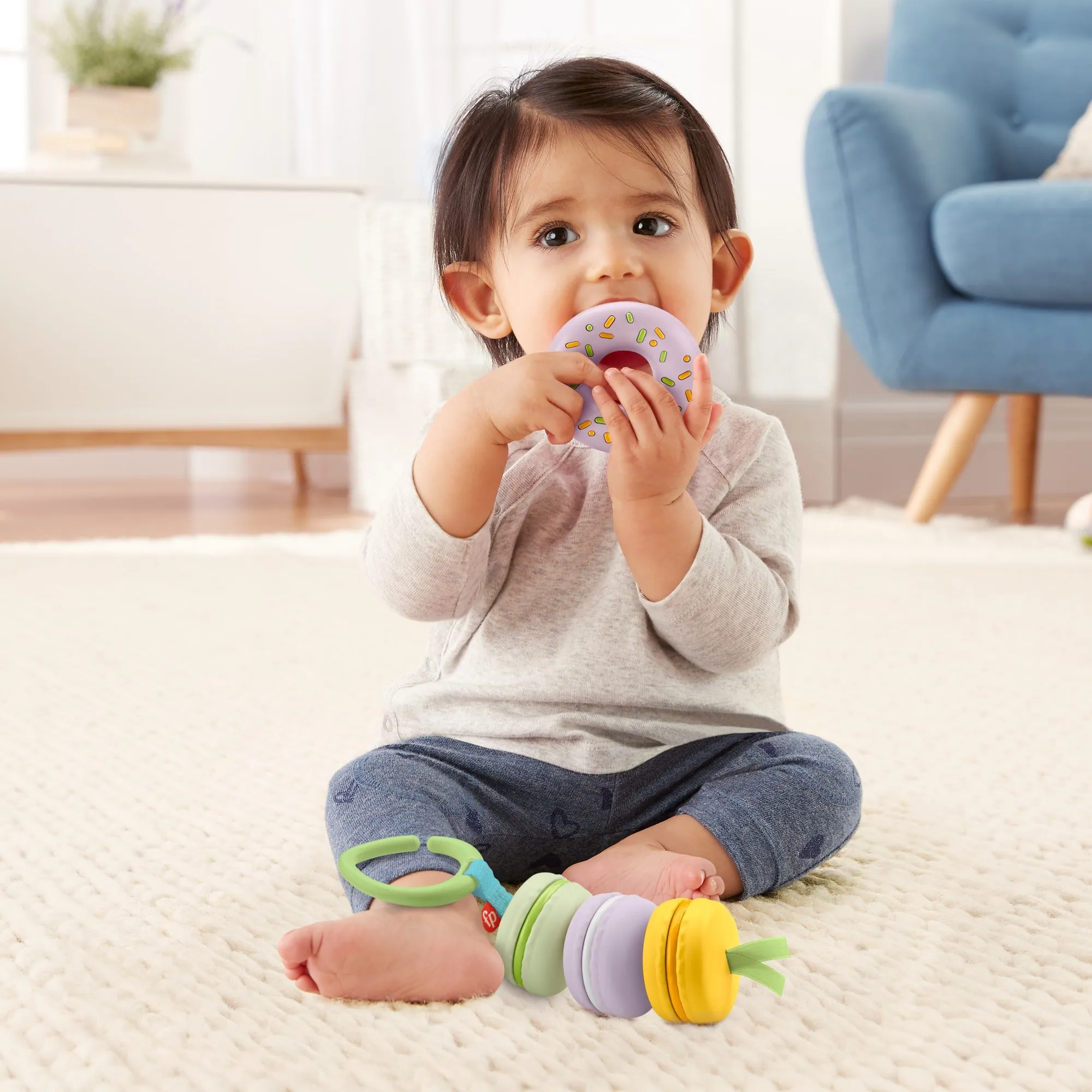 Fisher-Price Eat Dessert First Gift Set, 2 Baby toys