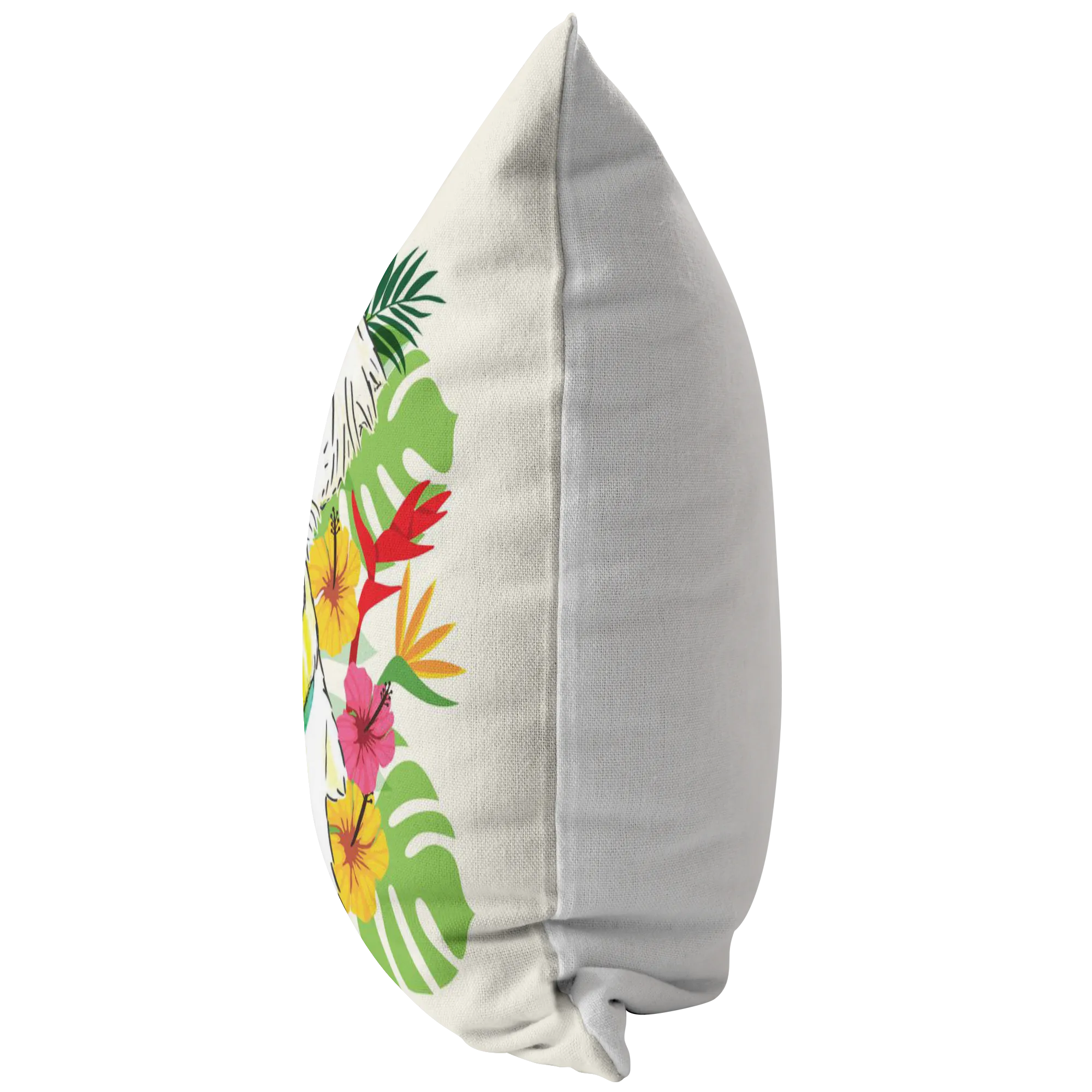 Maltese - Tropical Style Pillow