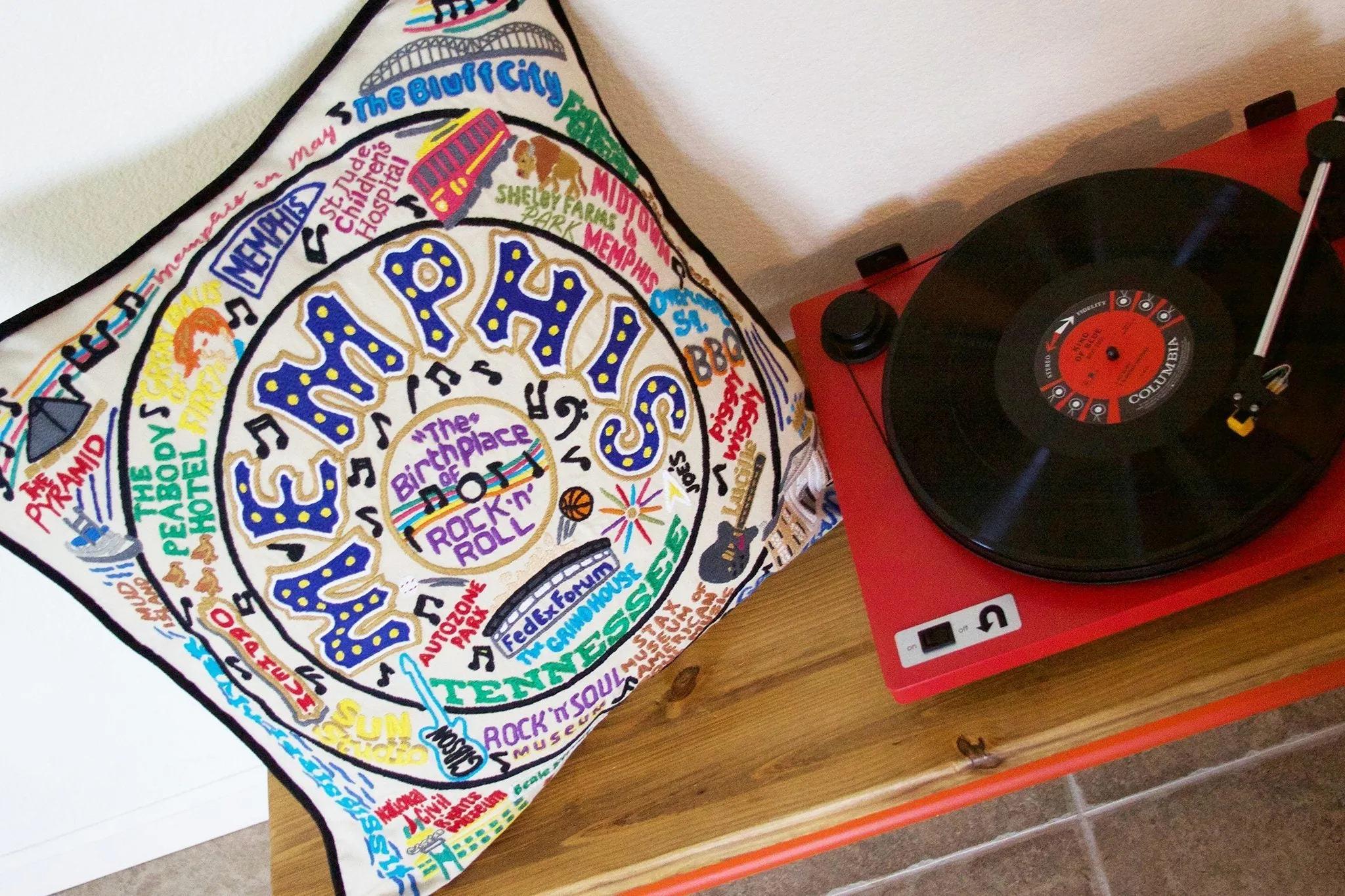 MEMPHIS PILLOW BY CATSTUDIO