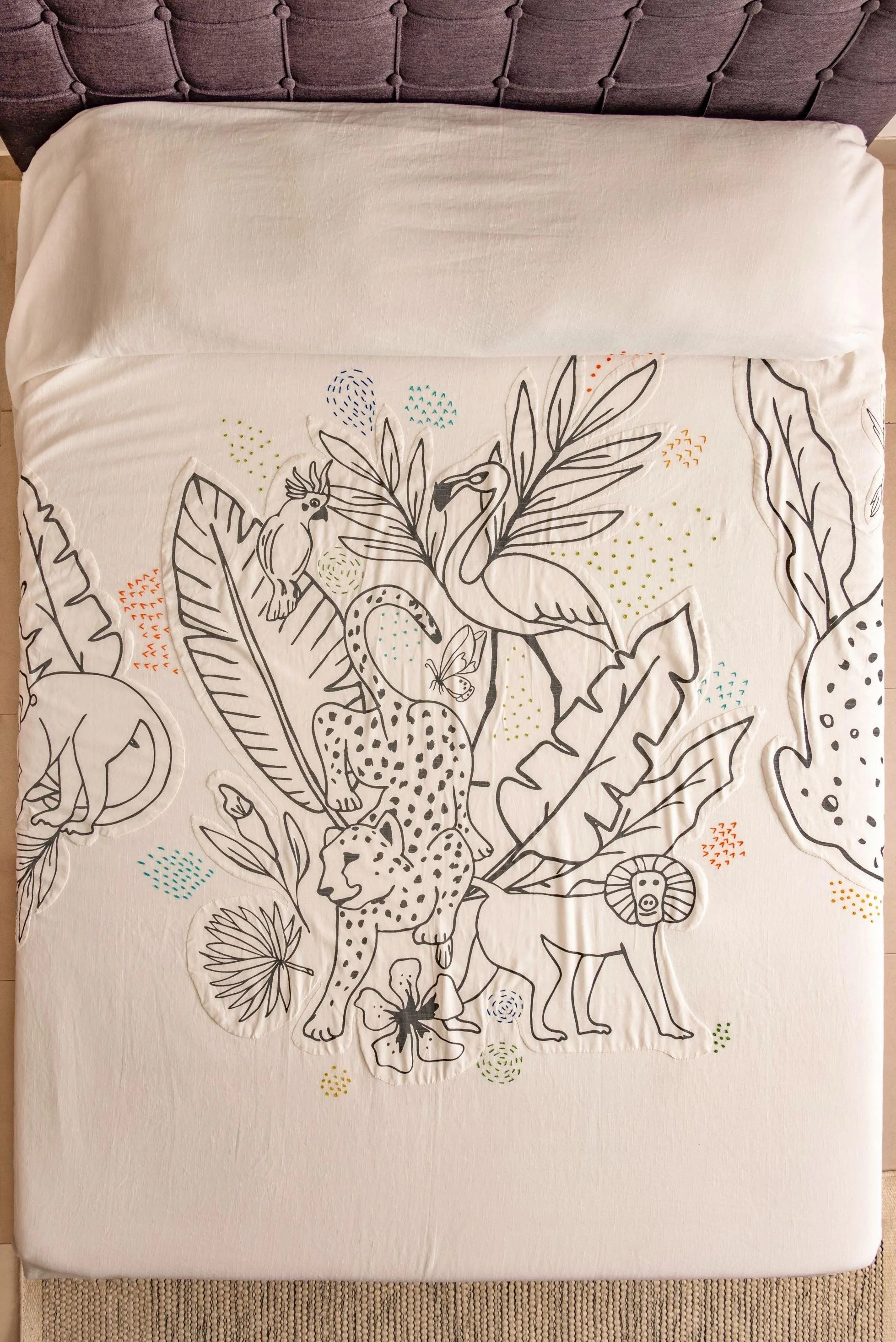 My Colouring Bed Cover