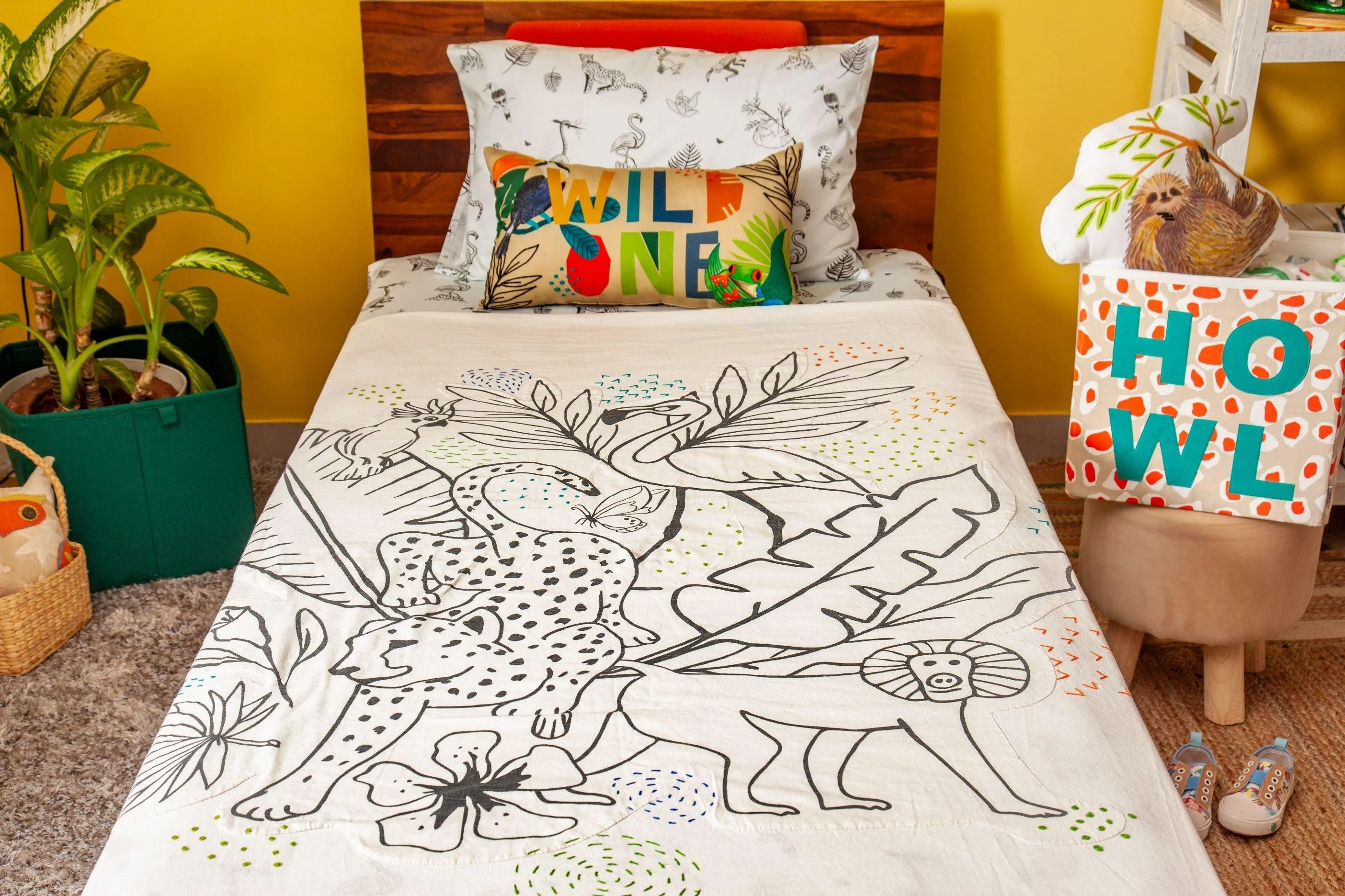 My Colouring Bed Cover