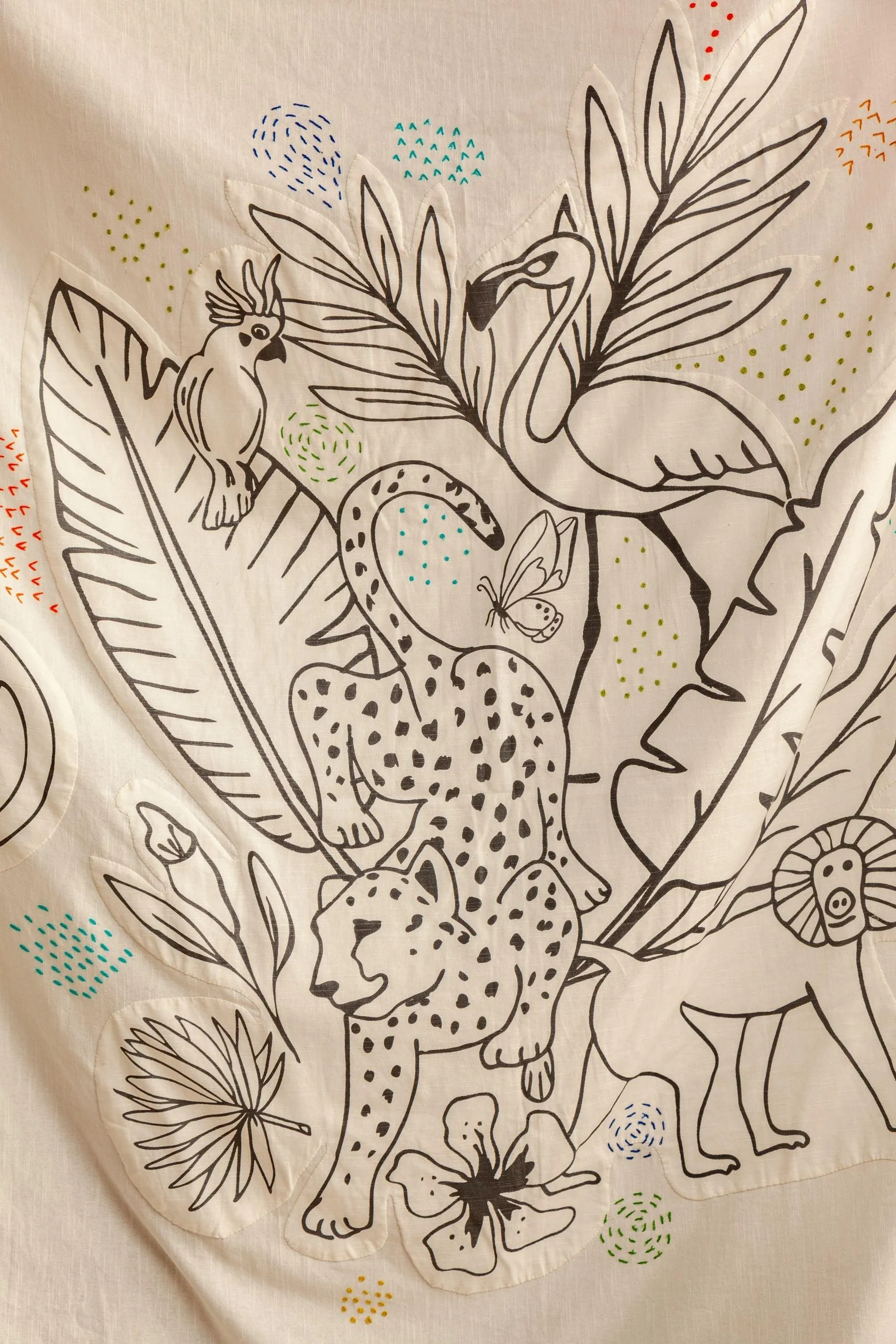 My Colouring Bed Cover