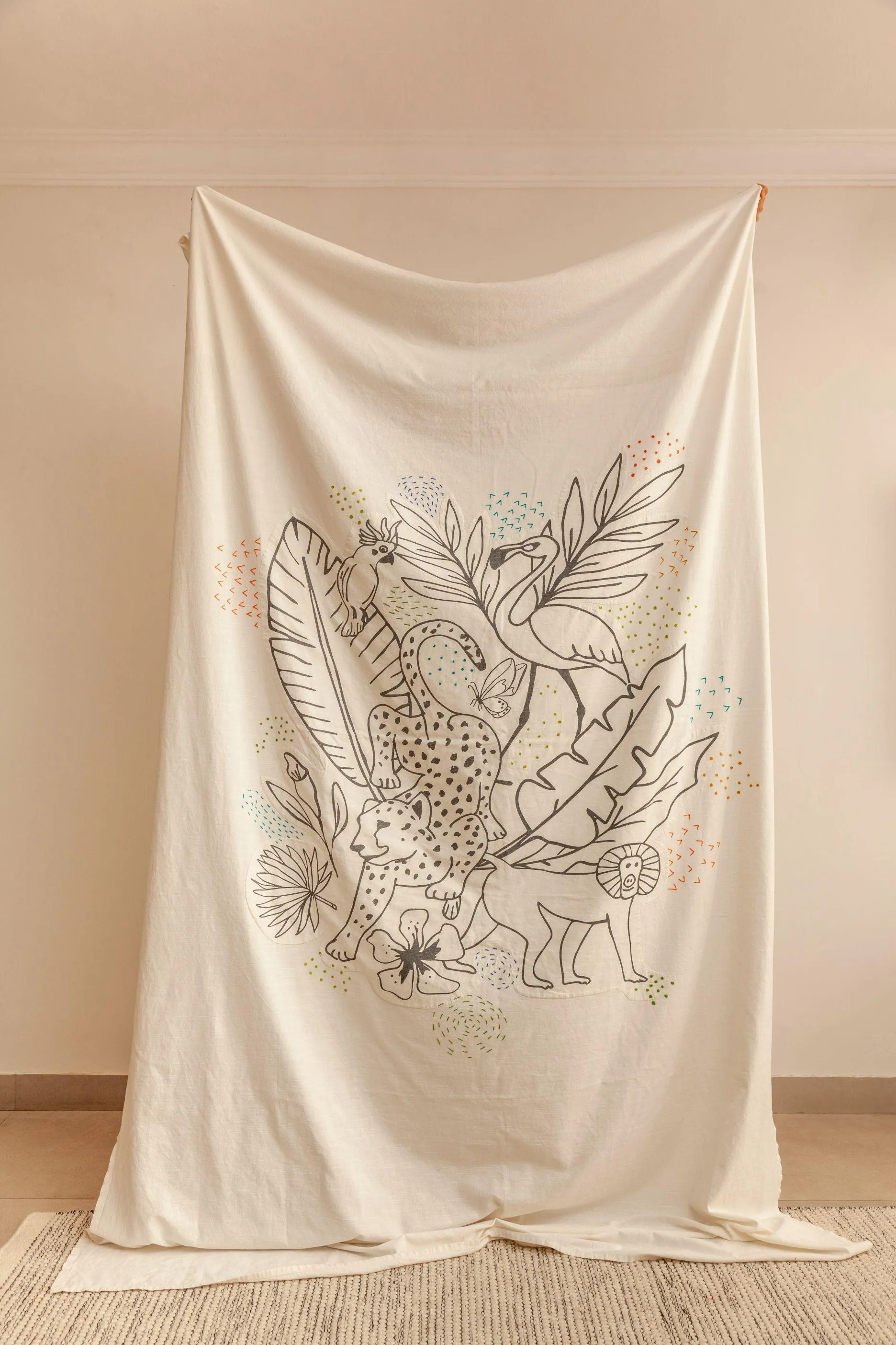 My Colouring Bed Cover