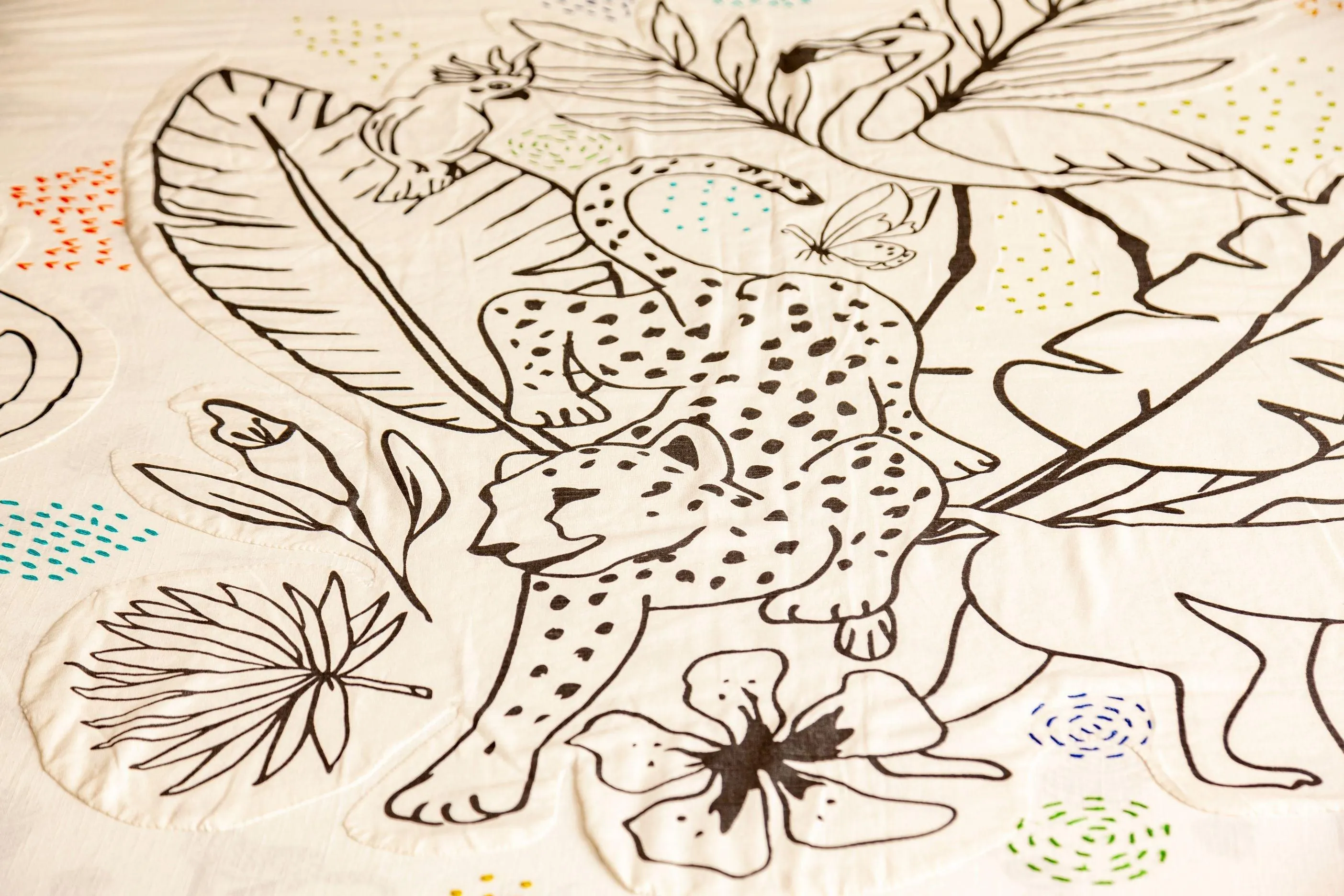 My Colouring Bed Cover