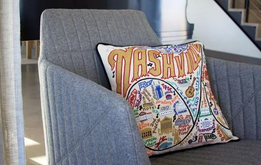 NASHVILLE PILLOW BY CATSTUDIO