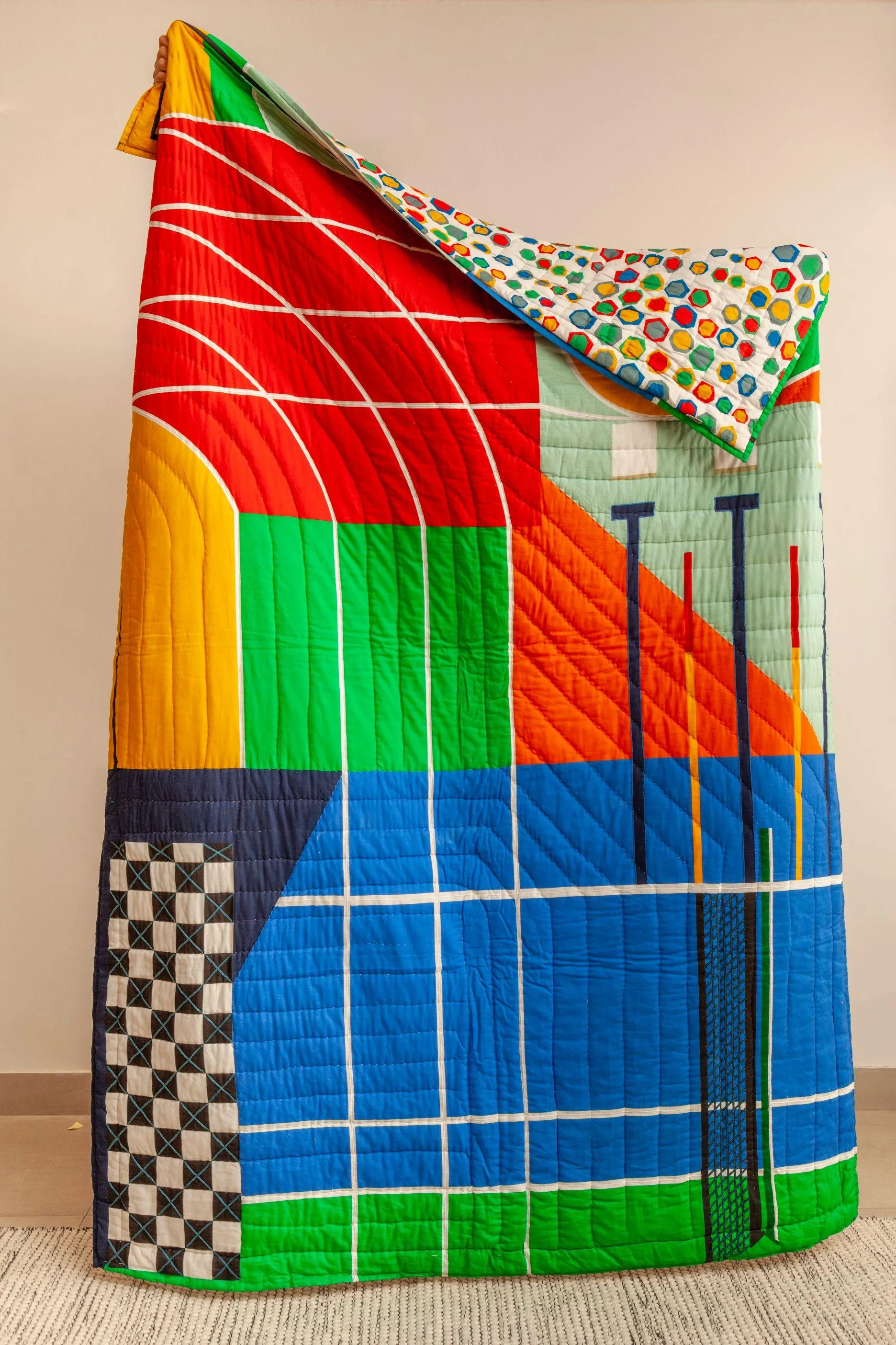 Ravi, The Race Car Driver Quilt