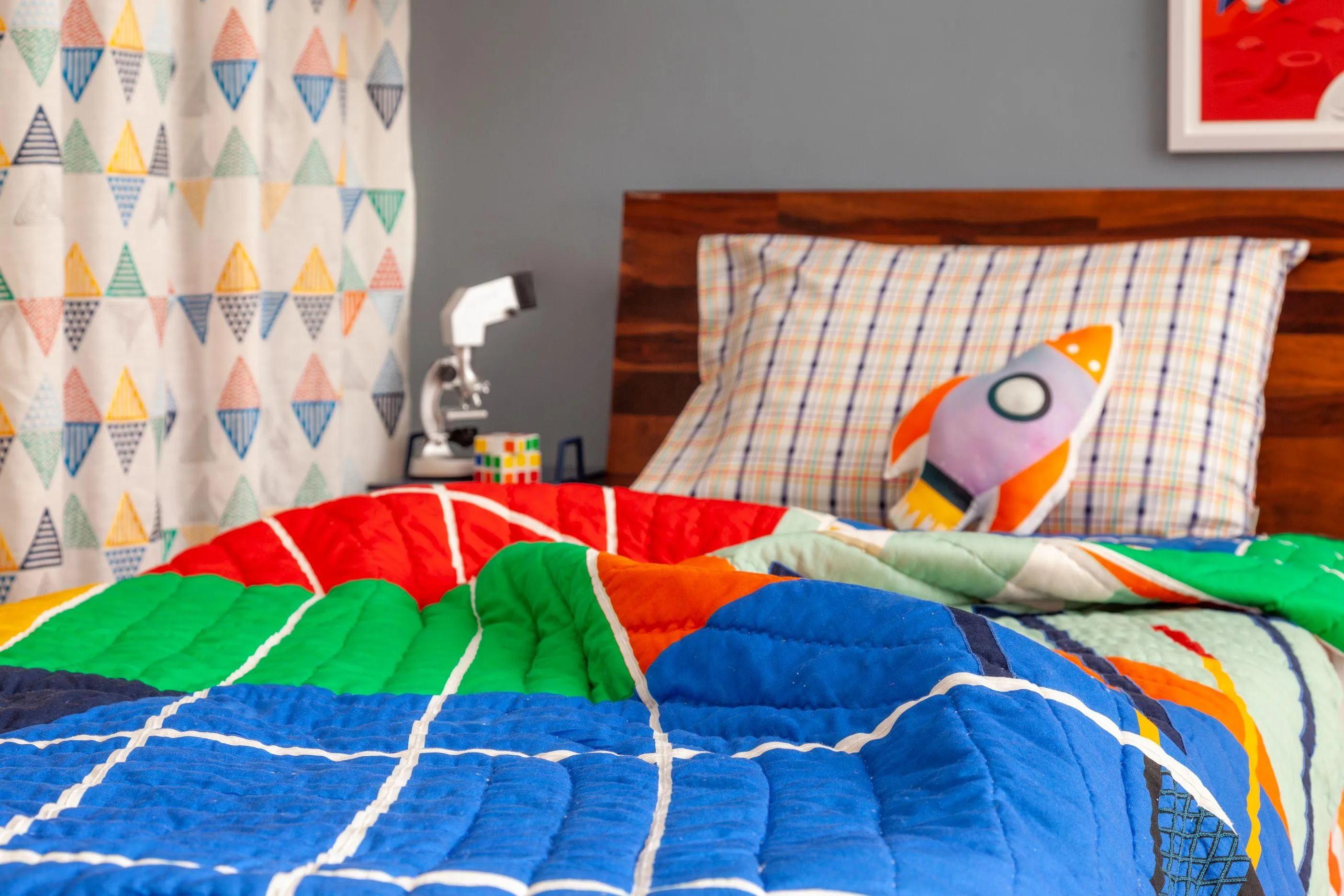 Ravi, The Race Car Driver Quilt