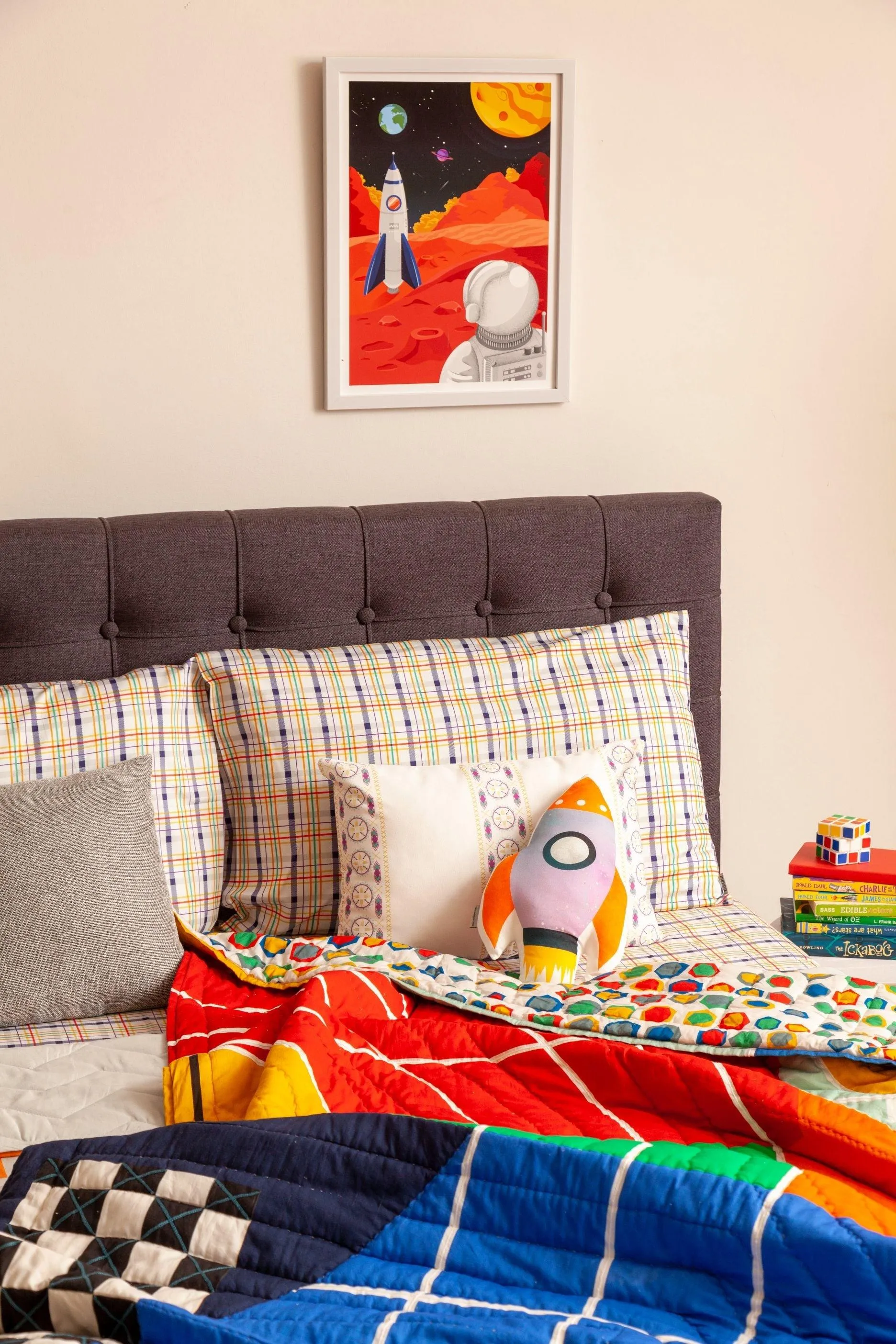Ravi, The Race Car Driver Quilt