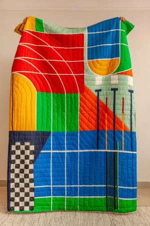 Ravi, The Race Car Driver Quilt
