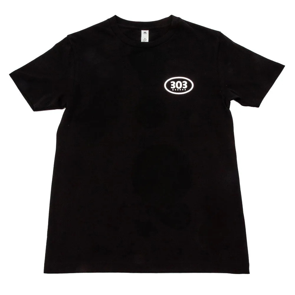 Skate Shop Day - SSD X AS Colour 303 Boards Shop Shirt (Black)