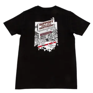 Skate Shop Day - SSD X AS Colour 303 Boards Shop Shirt (Black)