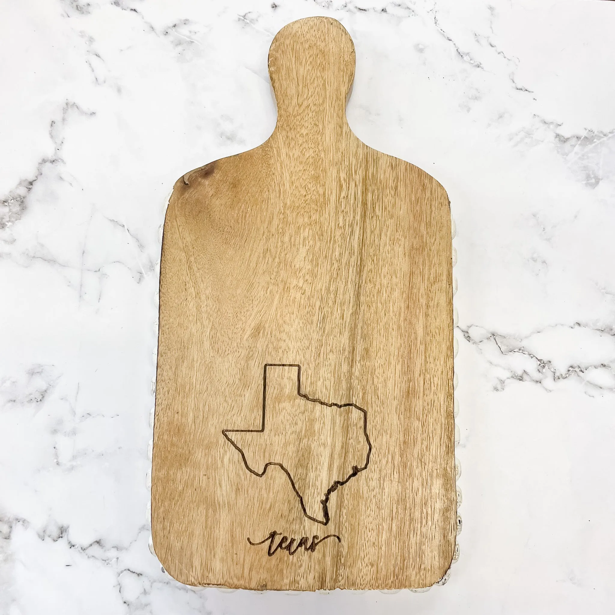 Texas Mini Beaded Edge Cutting Board