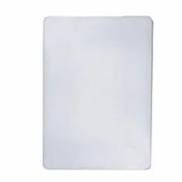 Thunder Group PLCB241805WH 24" X 18" X 1/2" White Rectangular Polyethylene Cutting Board