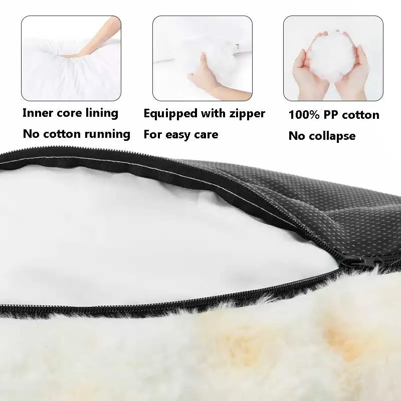 Warm Comfortable Detachable Washable Sofa Pet Bed