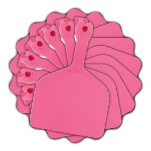 Z Tags feedlot blank - Pink (50 pack)